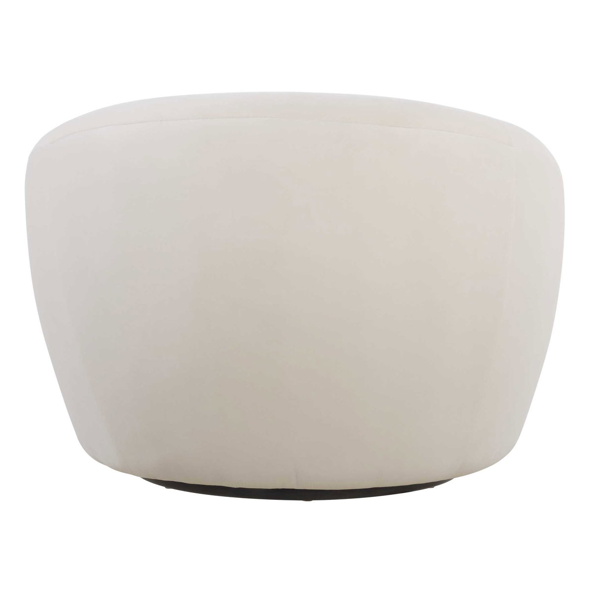 DeSoto Cream Swivel Chair, Furniture by Uttermost, 39" width x 28" height x 38" depth View 7