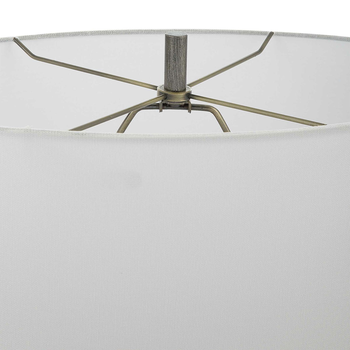 V-Groove Modern Table Lamp, by Uttermost, 19" width x 32.5" height x 10" depth View 6