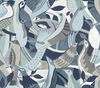Fauvist Flock Blue Wallpaper thumbnail 0