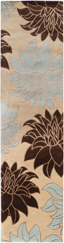 Mugal Handmade Rug, by Surya, 10' length x 2'6" width