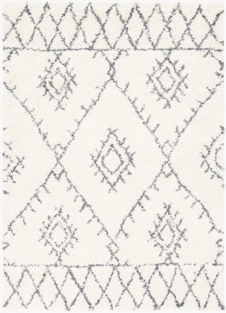 Maroc Shag Machine Woven Rug, by Surya, 2'11.43" length x 1'11.62" width