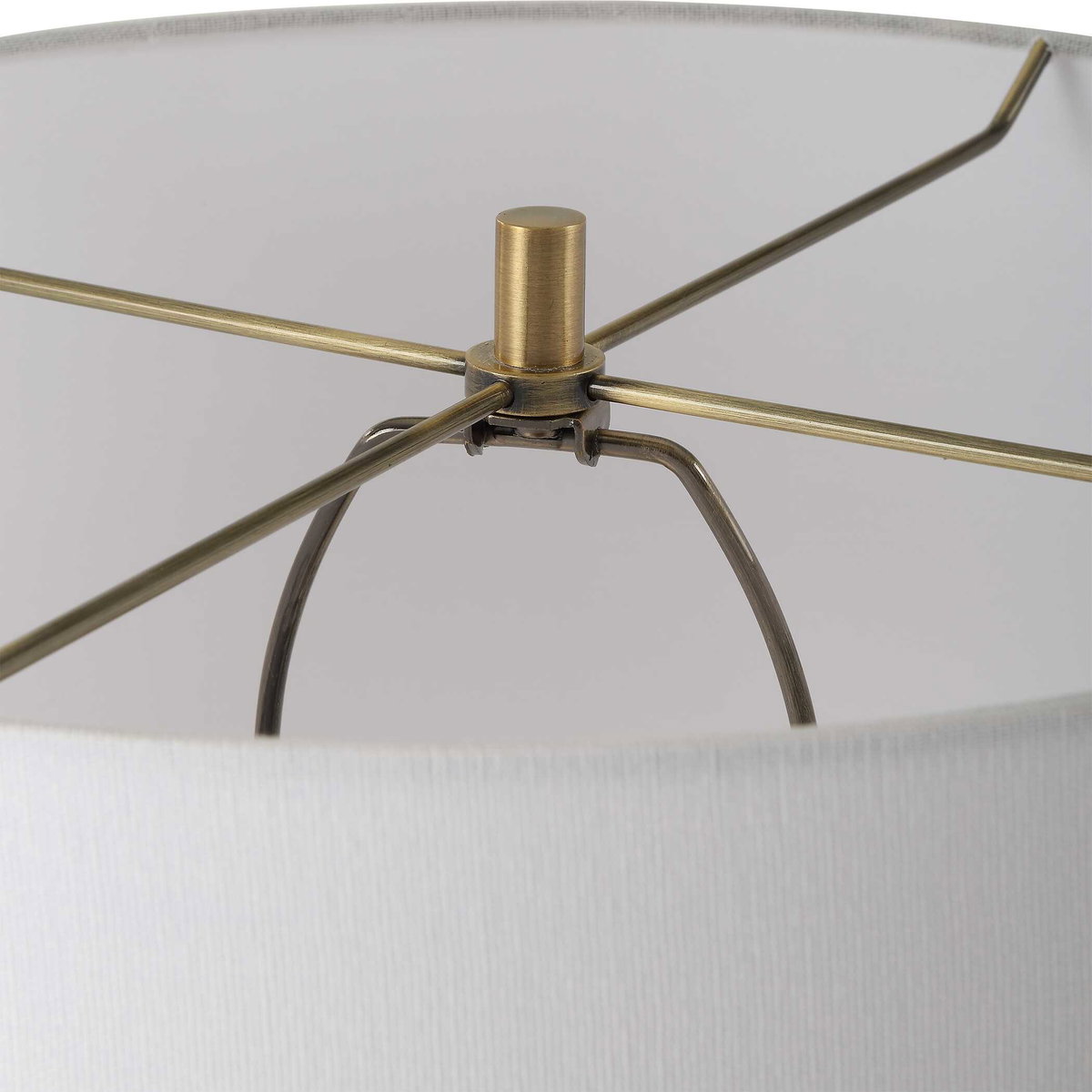 Quite The Buzz Floor Lamp, by Uttermost, 1'5" width x 5'5.5" height x 1'5" depth View 7
