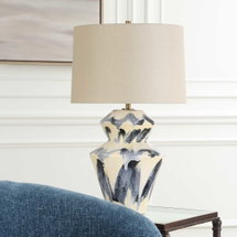 Online Designer Bedroom Oranda Abstract Geometric Table Lamp