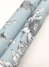 Passion Flower Toile Sky Blue Wallpaper, by York Wall, 27' length x 2'3" width x 0.02" depth thumbnail 5