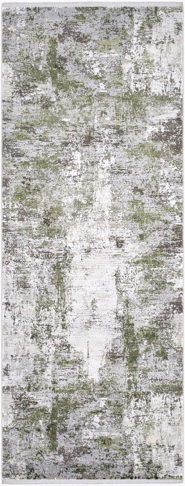 Solar Machine Woven Rug, by Surya, 8'0.06" length x 3'0.61" width