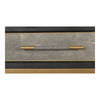 Mako Console Table Grey, by Moe's Home, 59" width x 32.3" height x 16" depth thumbnail 6