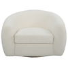 Capra Art Deco White Swivel Chair 0 Capra Art Deco White Swivel Chair thumbnail 0