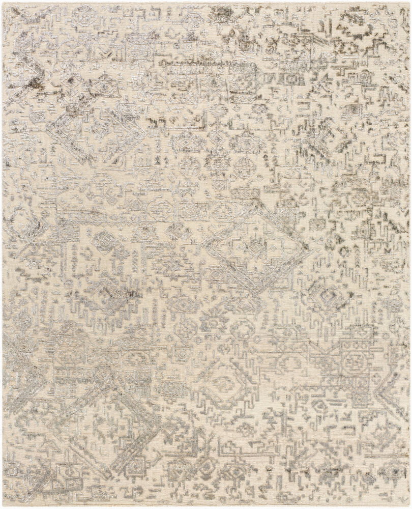 Amina Handmade Rug, by Surya, 1'6" length x 1'6" width