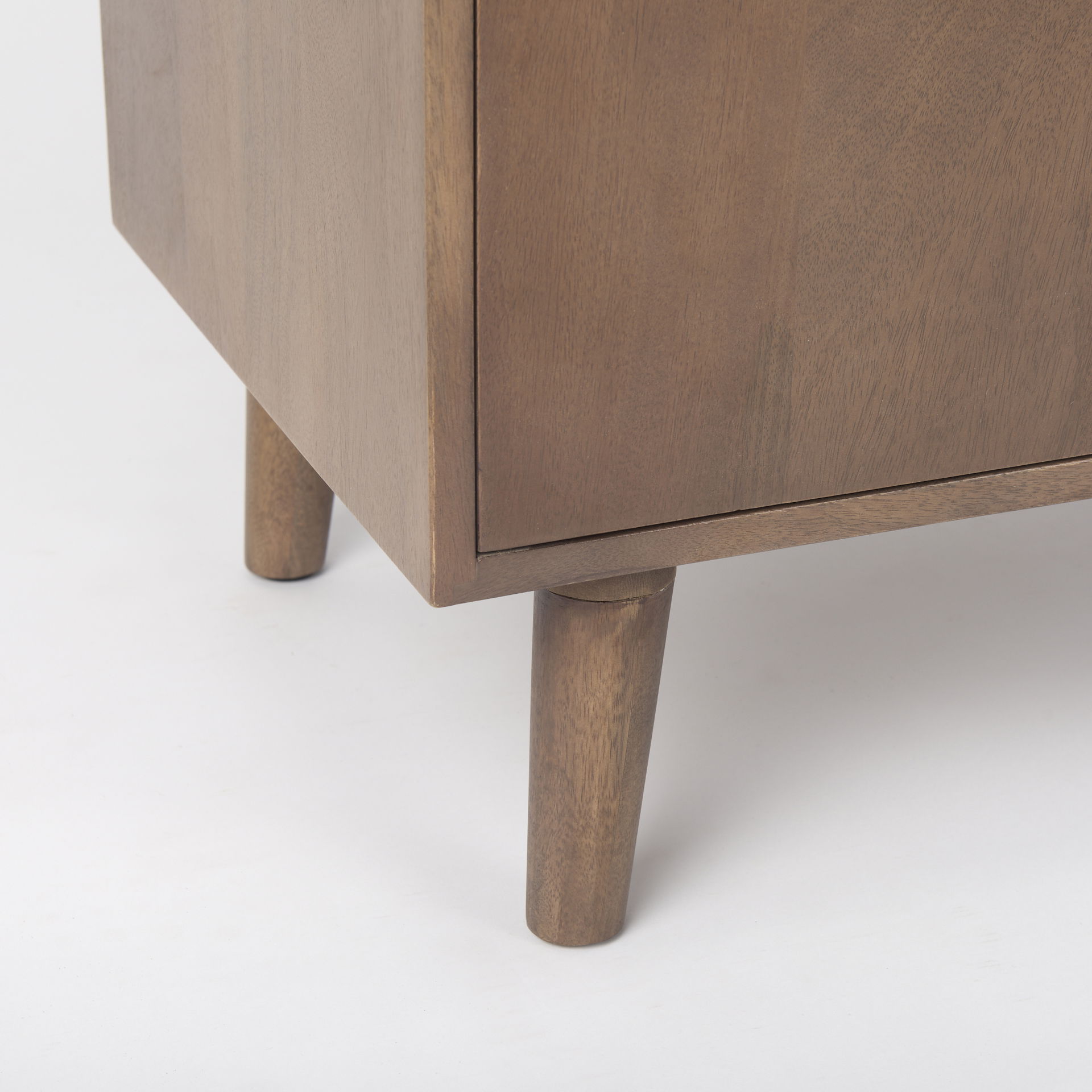 Lillie  Medium Brown Wood 2 Door Tray Top Accent Cabinet, Cabinets & Chest by Mercana, 36" length x 16" width x 32" height View 11