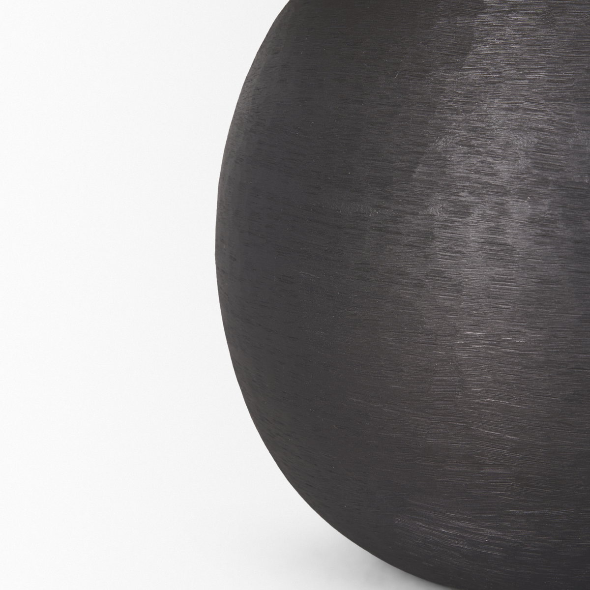 Sadiyah Black Brushed Metal with Beige Shade Table Lamp, by Mercana, 19.5" length x 19.5" width x 24" height View 11