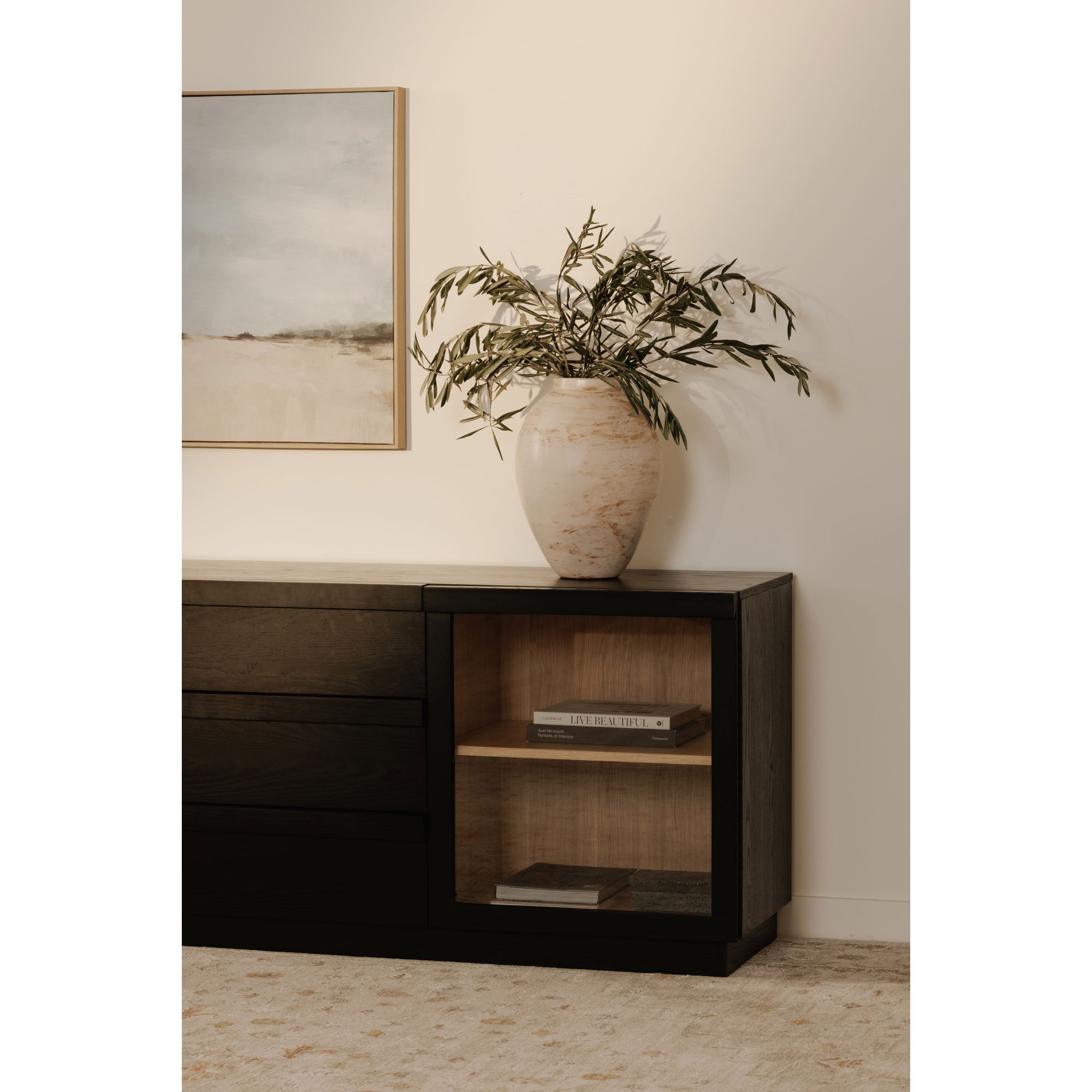 Charlotte Sideboard Black large image 