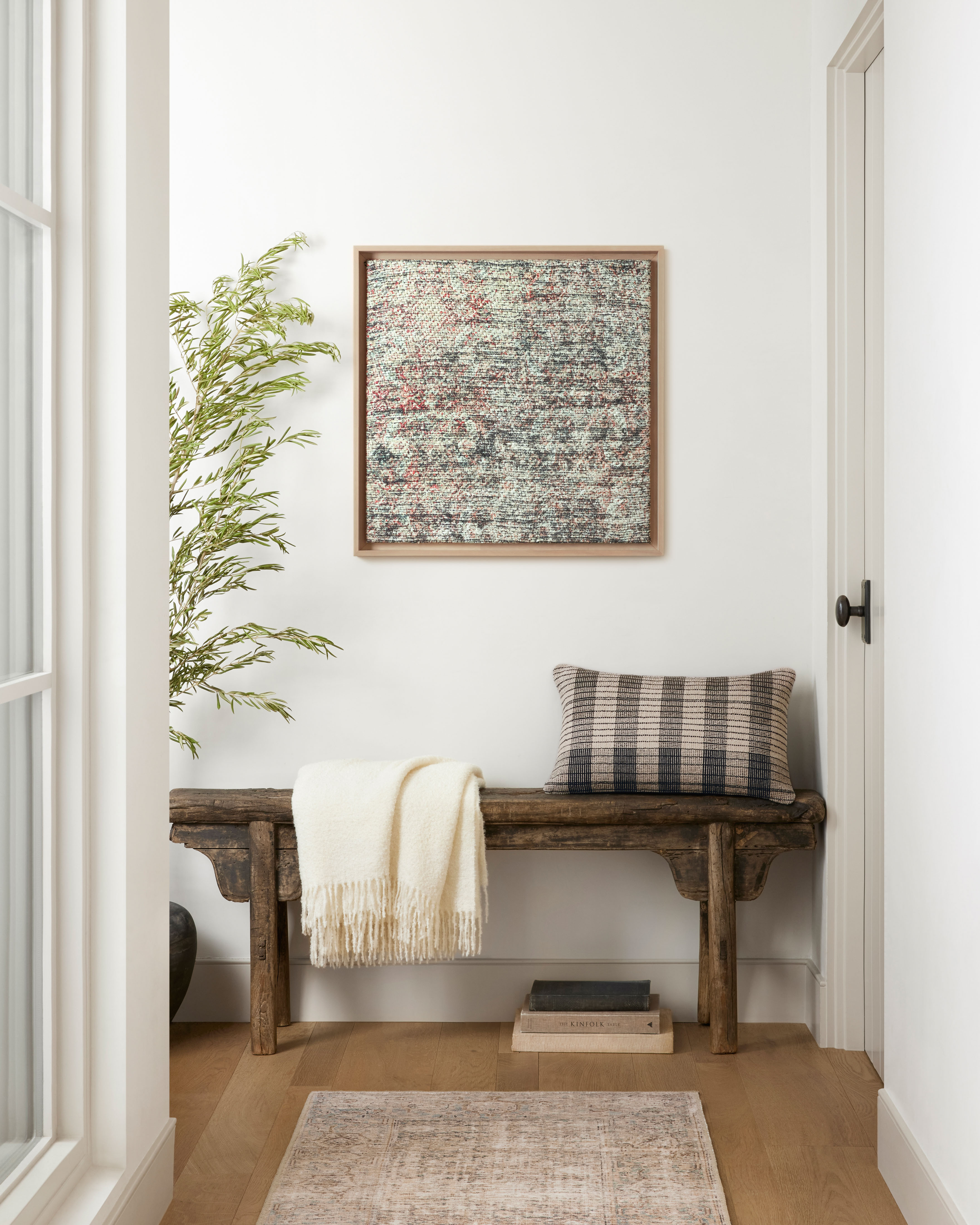 Amber Lewis x Loloi Mallorca Wall Art, Wall Hanging, 26" length x 26" width View 2