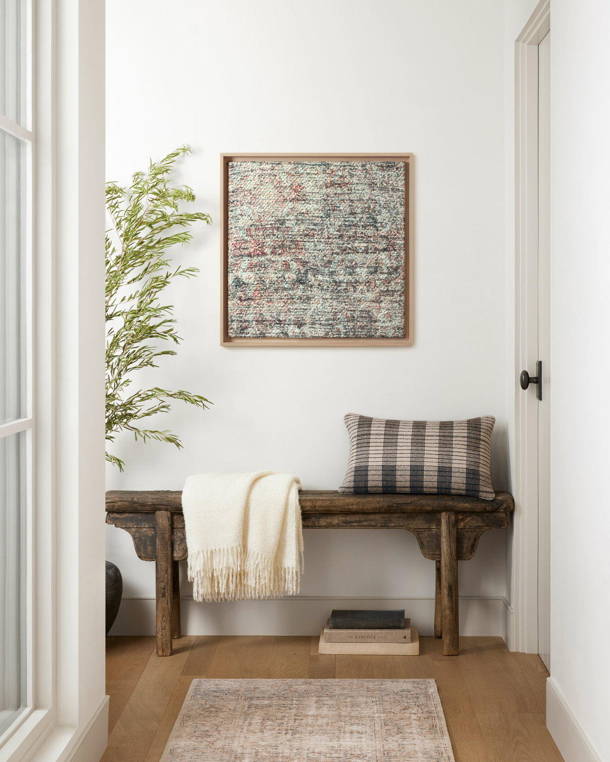 Amber Lewis x Loloi Mallorca Wall Art, Wall Hanging, 26" length x 26" width View 2