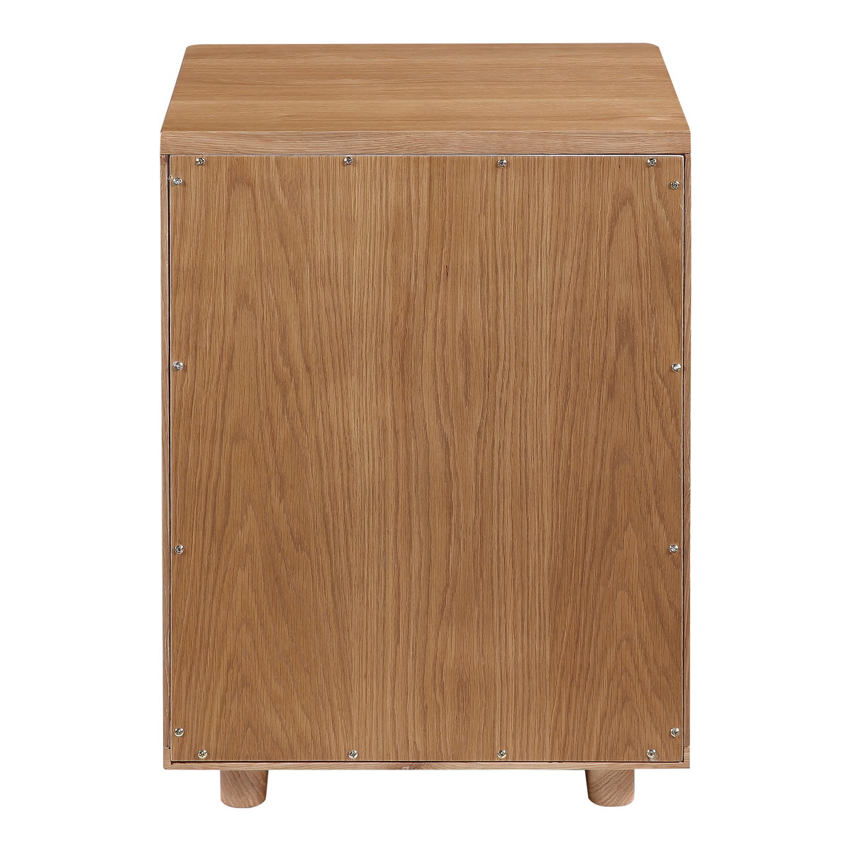 Osamu Nightstand Natural Oak, by Moe's Home, 17" width x 24" height x 15" depth View 4