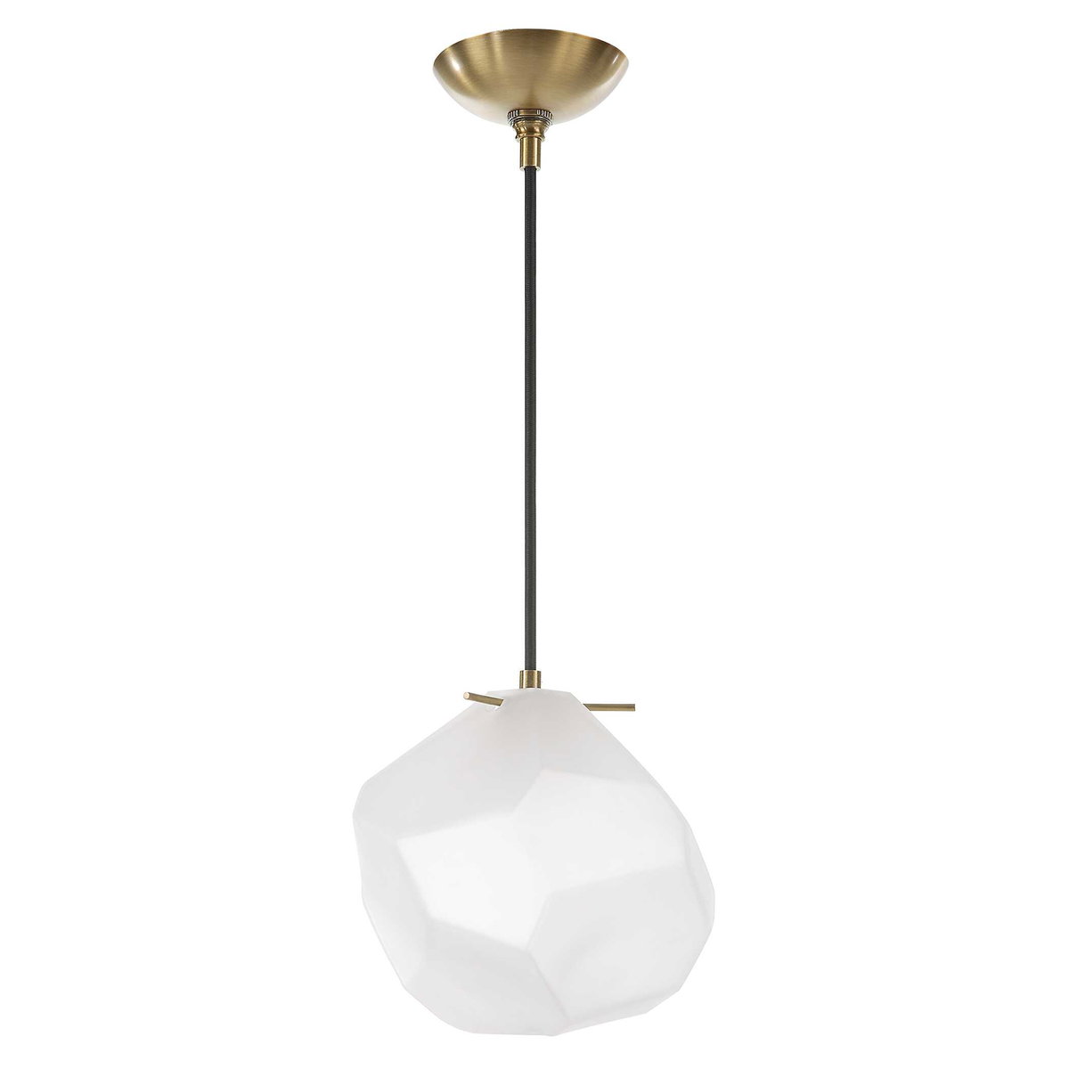 Geodesic 1 Light Mini Pendant, by Uttermost, 8.25" width x 8.25" height x 8" diameter x 6.87" depth View 6