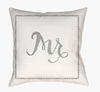 Husband Accent Pillow, Decorative Pillow by Surya, 18" length x 18" width thumbnail