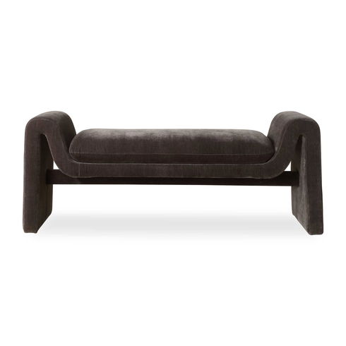 Manson Modern Charcoal Bench