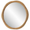 Salina Round Bamboo Mirror, by Uttermost, 39.75" width x 39.75" height x 2" depth thumbnail 5