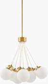 Liora Chandelier, by Surya, 23" length x 23" width x 21" height thumbnail