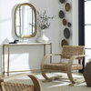 Affinity White Marble Console Table, by Uttermost, 47" width x 30" height x 13" depth thumbnail 4