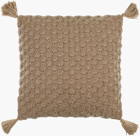 Makrome Accent Pillow