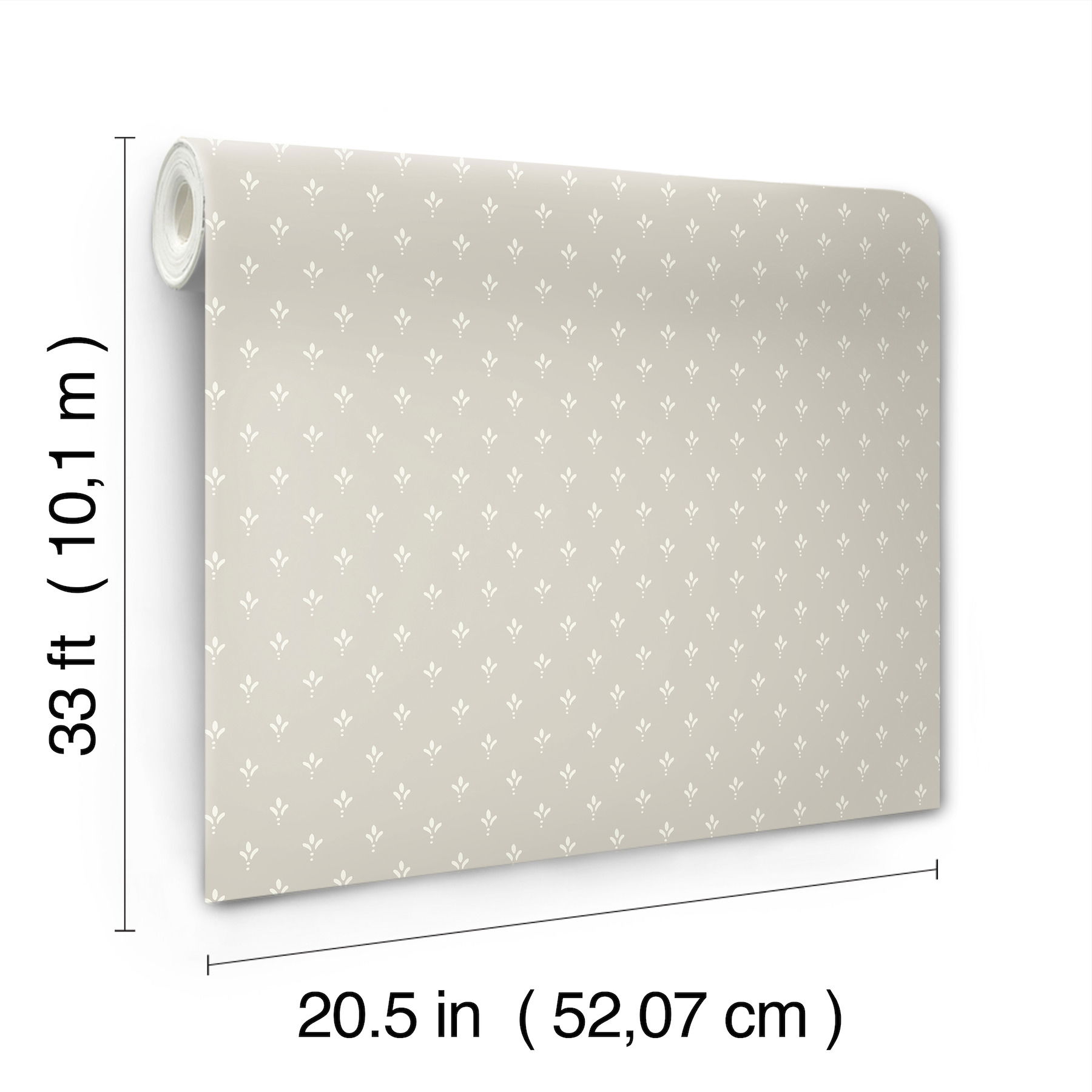 Charm Grey Wallpaper large image 