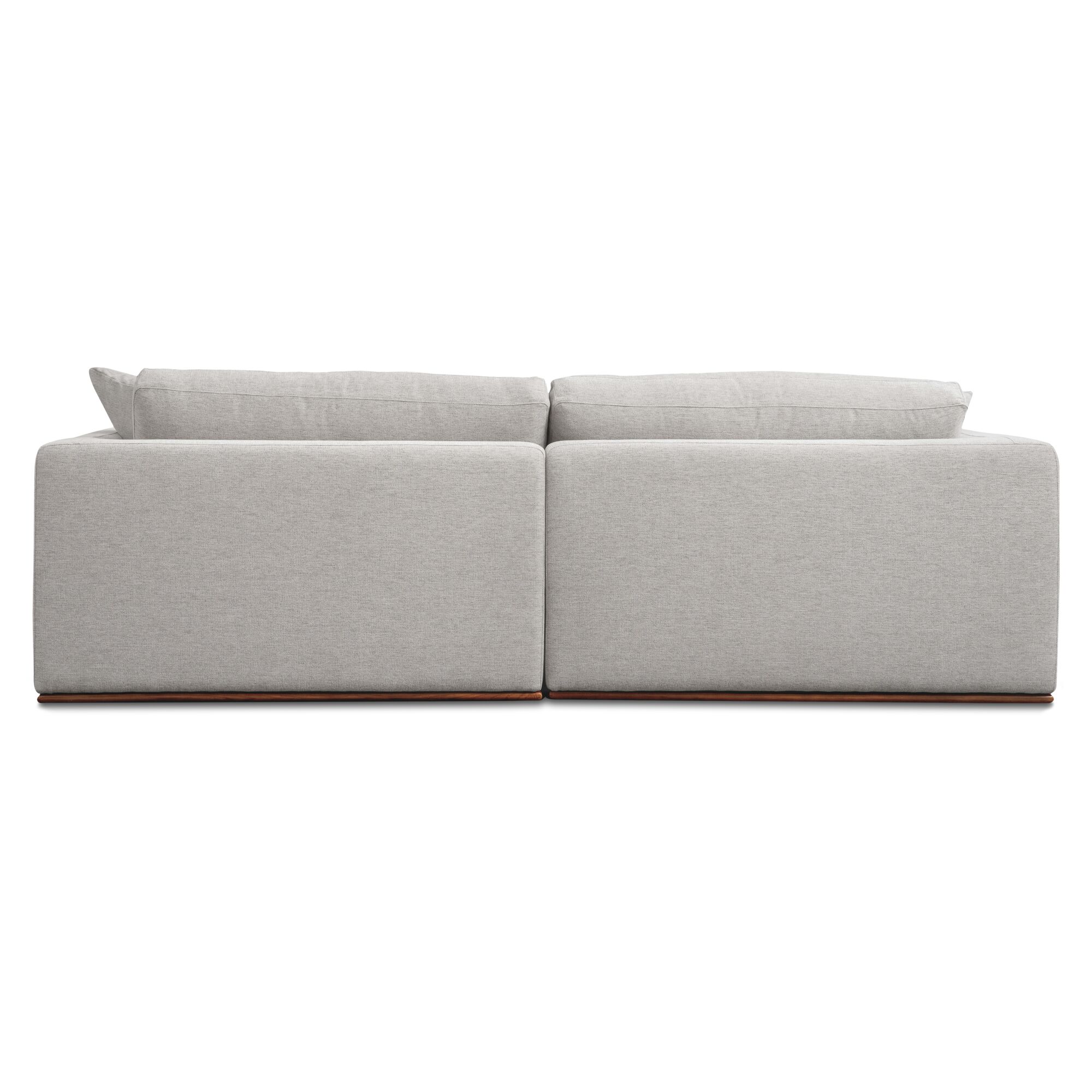 Rue Nook Modular Sectional Flecked Grey, Sectional Sofa by Moe's Home, 95.2" width x 23.6" height x 81.8" depth View 5