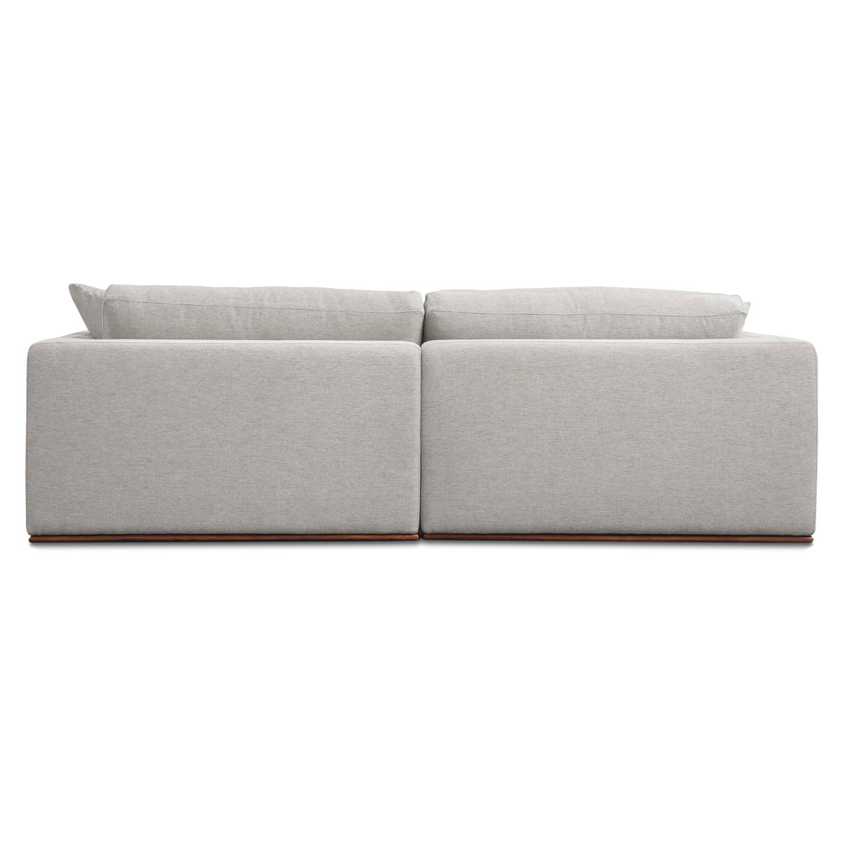 Rue Nook Modular Sectional Flecked Grey, Sectional Sofa by Moe's Home, 95.2" width x 23.6" height x 81.8" depth View 5