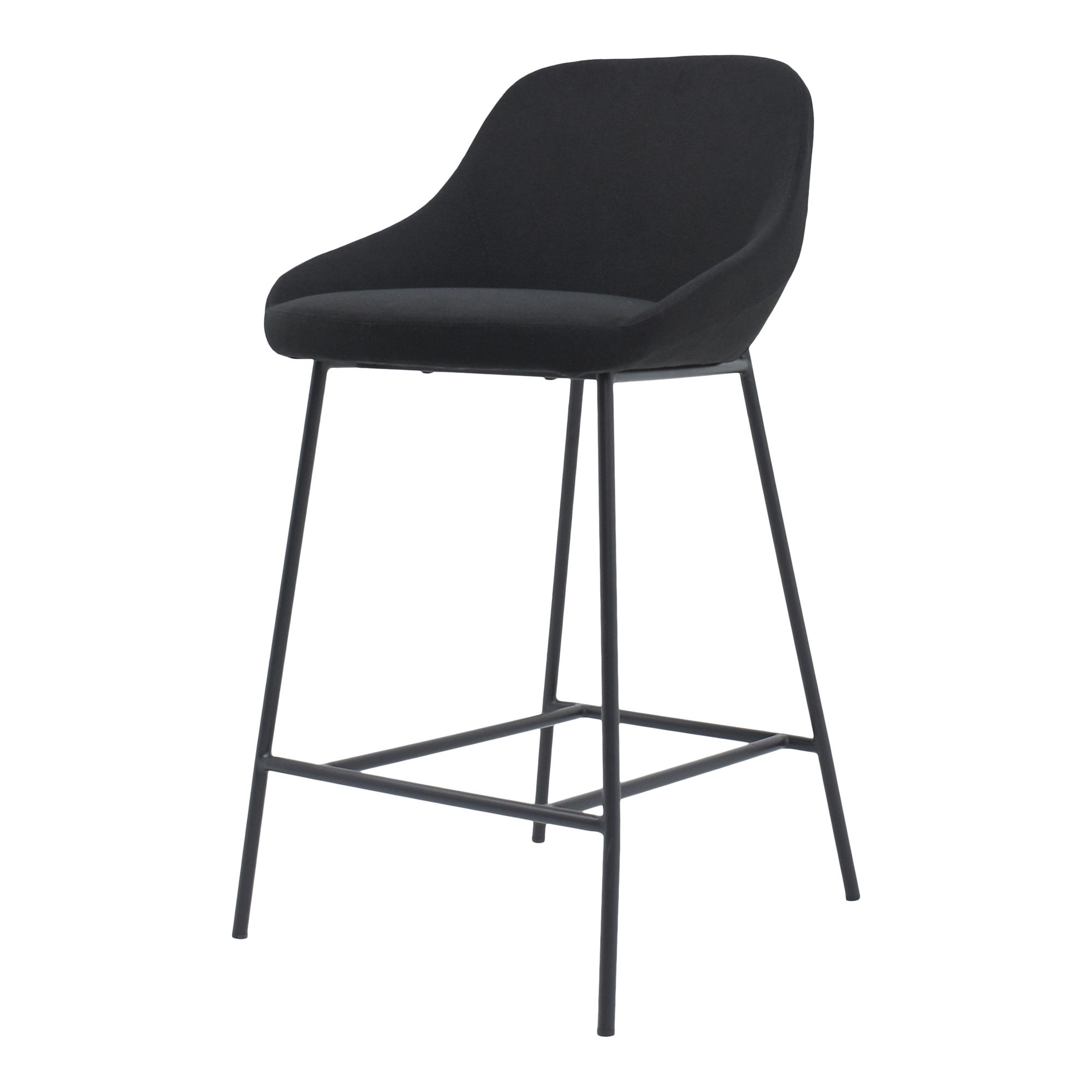 Shelby Counter Stool Black large image 