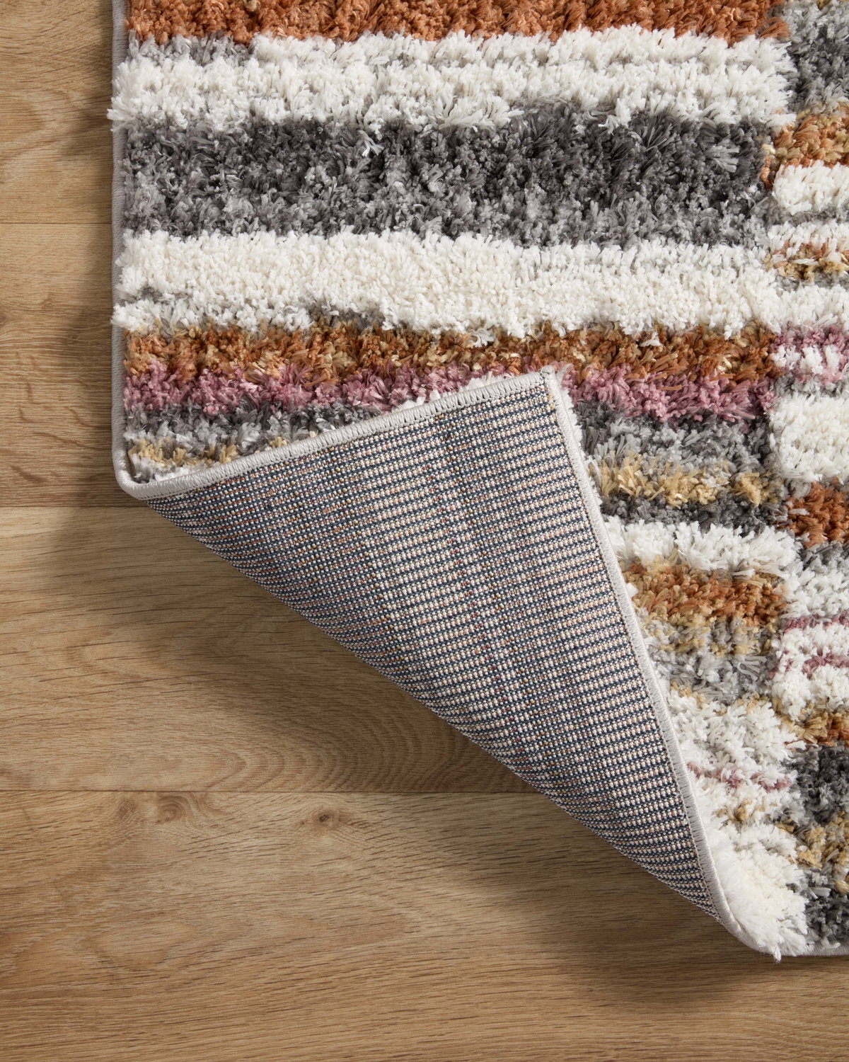 Loloi Levitt Shag Rug, 5'3" length x 7'6" width View 6