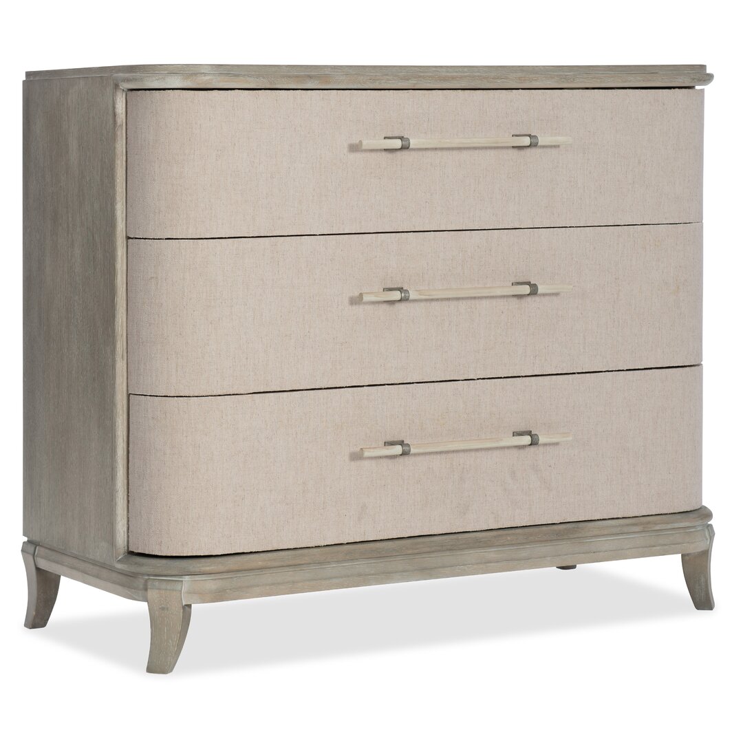 Affinity 3 - Drawer Dresser, by Hooker Furniture, 37.75" width x 32.25" height x 18" depth View 1