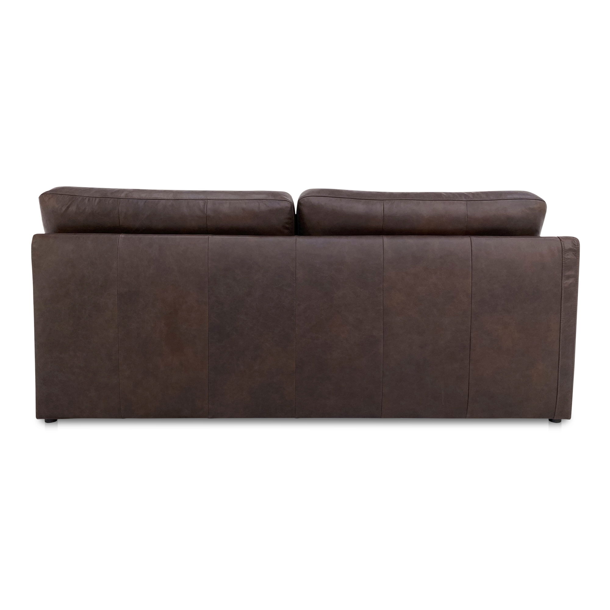 Thurlow Left Arm Facing Sofa Espresso Brown Leather large image 