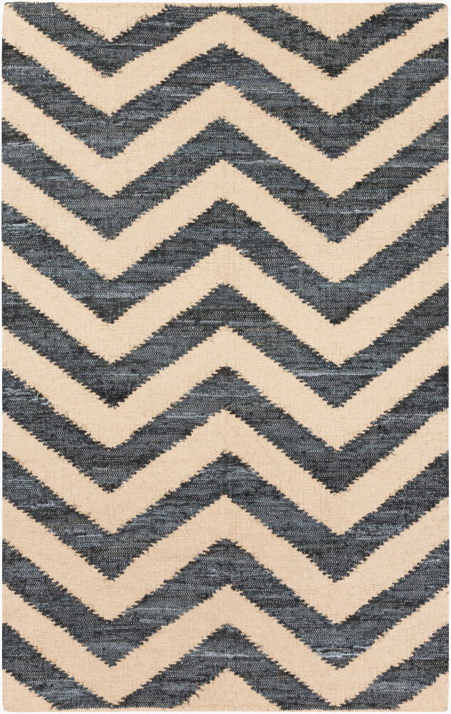 Denim Handmade Rug large image 