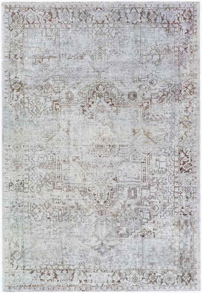 Unique Handmade Rug, by Surya, 1'6" length x 1'6" width