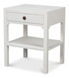 Windy Single Drawer Side Table, Side & End Table by Sarreid, 22" length x 18" width x 27" height thumbnail 1