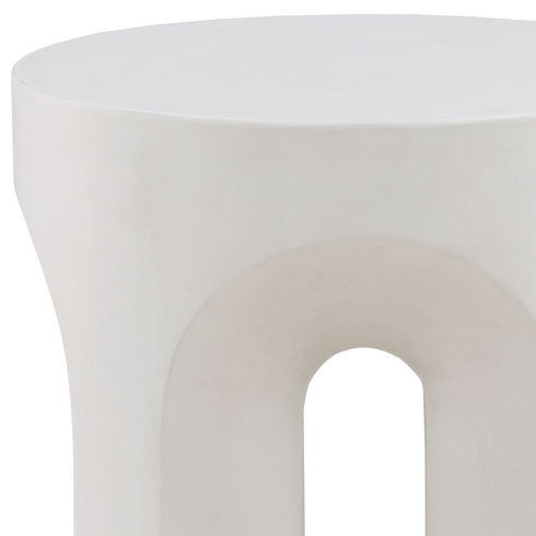 Hutchins Side Table Cream