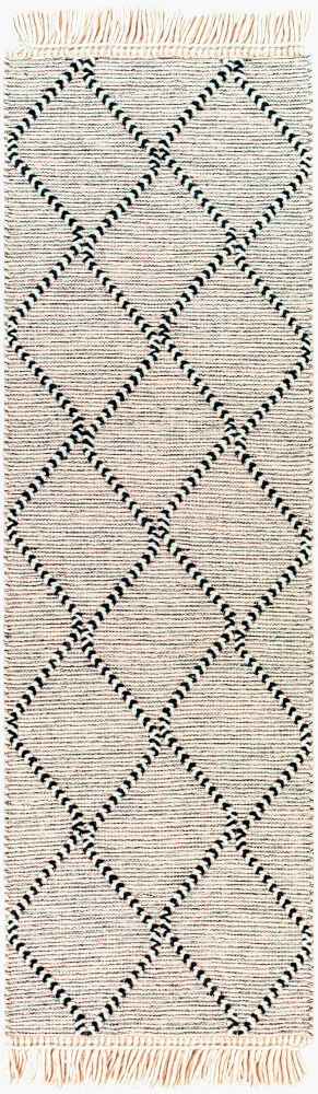 Uttar Handmade Rug, by Surya, 8' length x 2'6" width