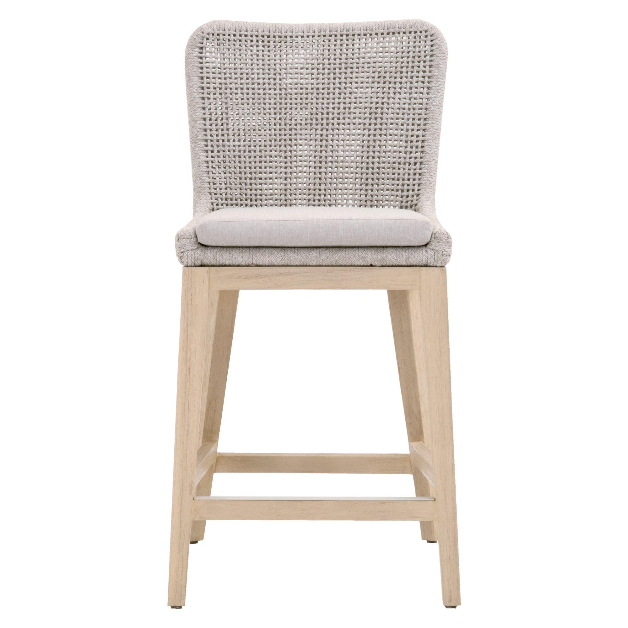 Mesh Outdoor Counter Stool, Dining Chair by Essentials for Living, 19.5" width x 39" height x 21" depth View 1