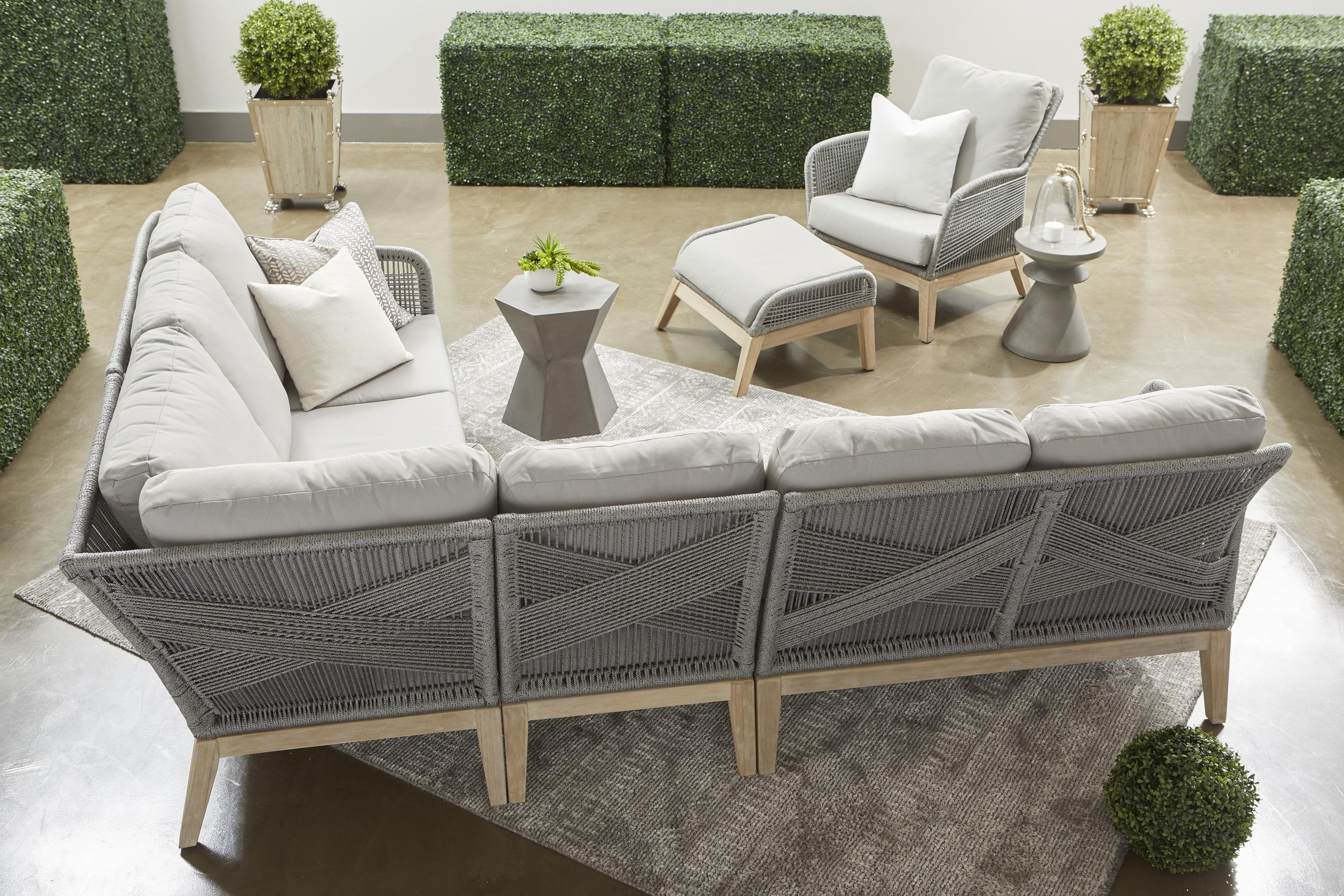 Loom Outdoor Footstool large image 