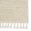 Manesa Hand-Knotted Trellis Cream/ Dark Brown Area Rug thumbnail 2