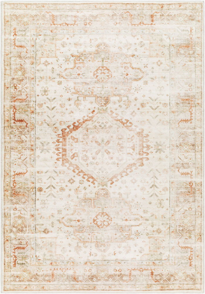 Erin Machine Woven Rug, by Surya, 1'3.75" length x 1'3.75" width