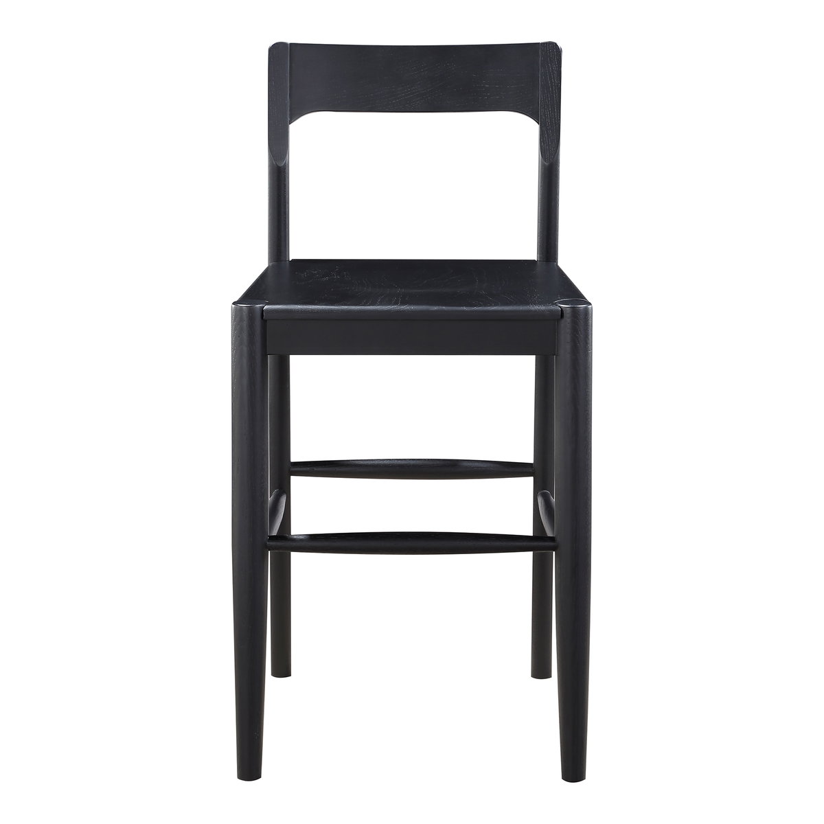 Owing Counter Stool Black, Counter & Bar Stool by Moe's Home, 19.5" width x 38" height x 20" depth View 1