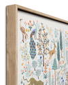 Rifle Paper Co. x Loloi Ivory Menagerie Wall Art, Wall Hanging, 31" length x 31" width thumbnail 2