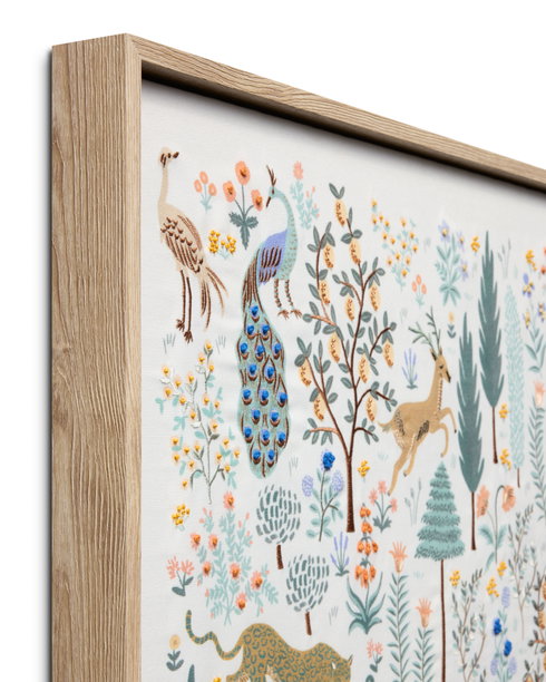 Rifle Paper Co. x Loloi Ivory Menagerie Wall Art