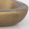 Ovate Brass Bowls Set Of 2, Decorative Tray by Uttermost, 15" width x 4.5" height x 12" depth thumbnail 4