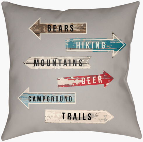 Lodge Cabin Floor Pillow