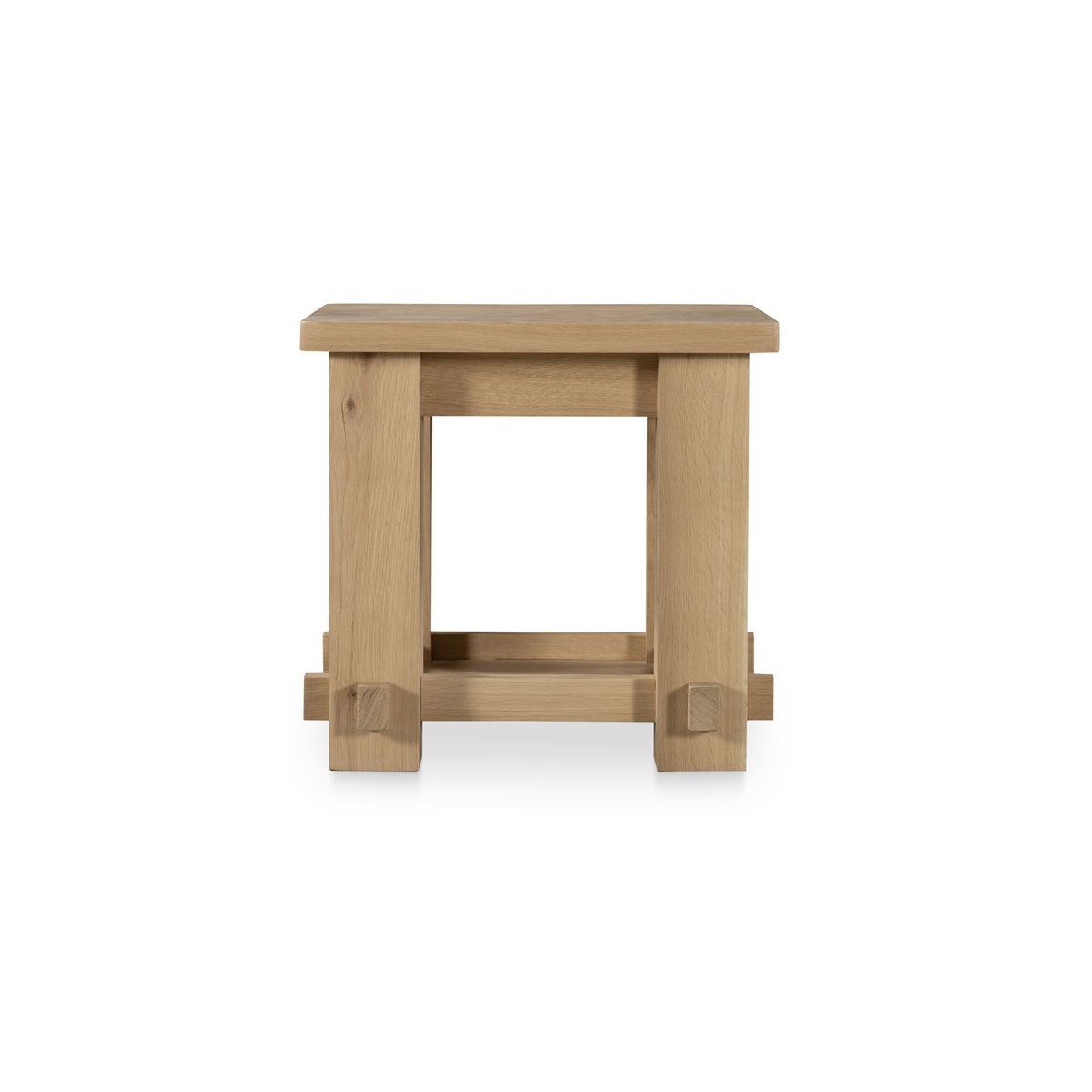 Morey Side Table Natural, Side & End Table by Moe's Home, 22" width x 20" height x 21" depth View 1