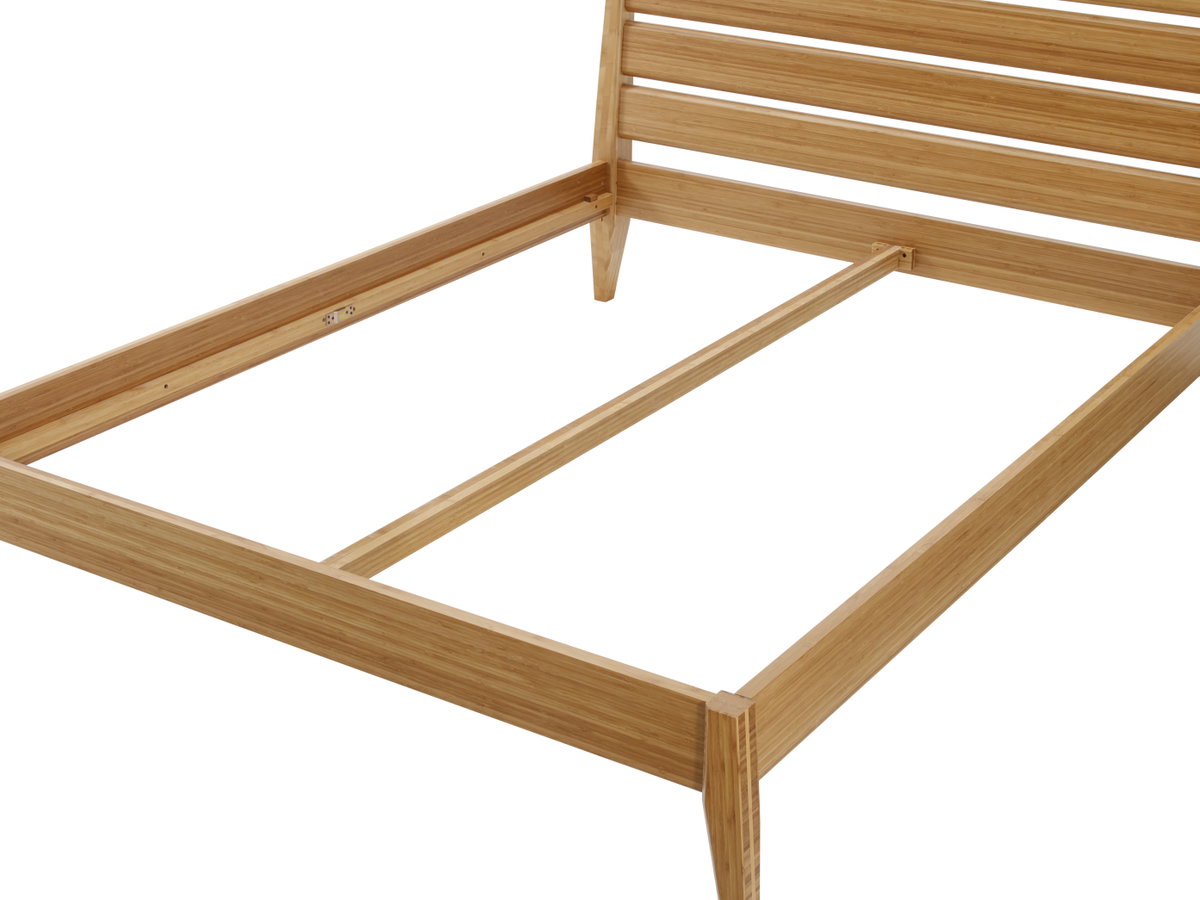 Sienna Eastern King Platform Bed, Caramelized, by Greenington, 85.5" length x 82" width x 40" height View 4