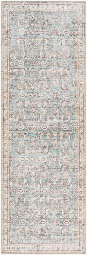 Amelie Machine Woven Rug, by Surya, 1'3.75" length x 1'3.75" width
