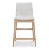 Deco Oak Counter Stool Light Grey thumbnail 0
